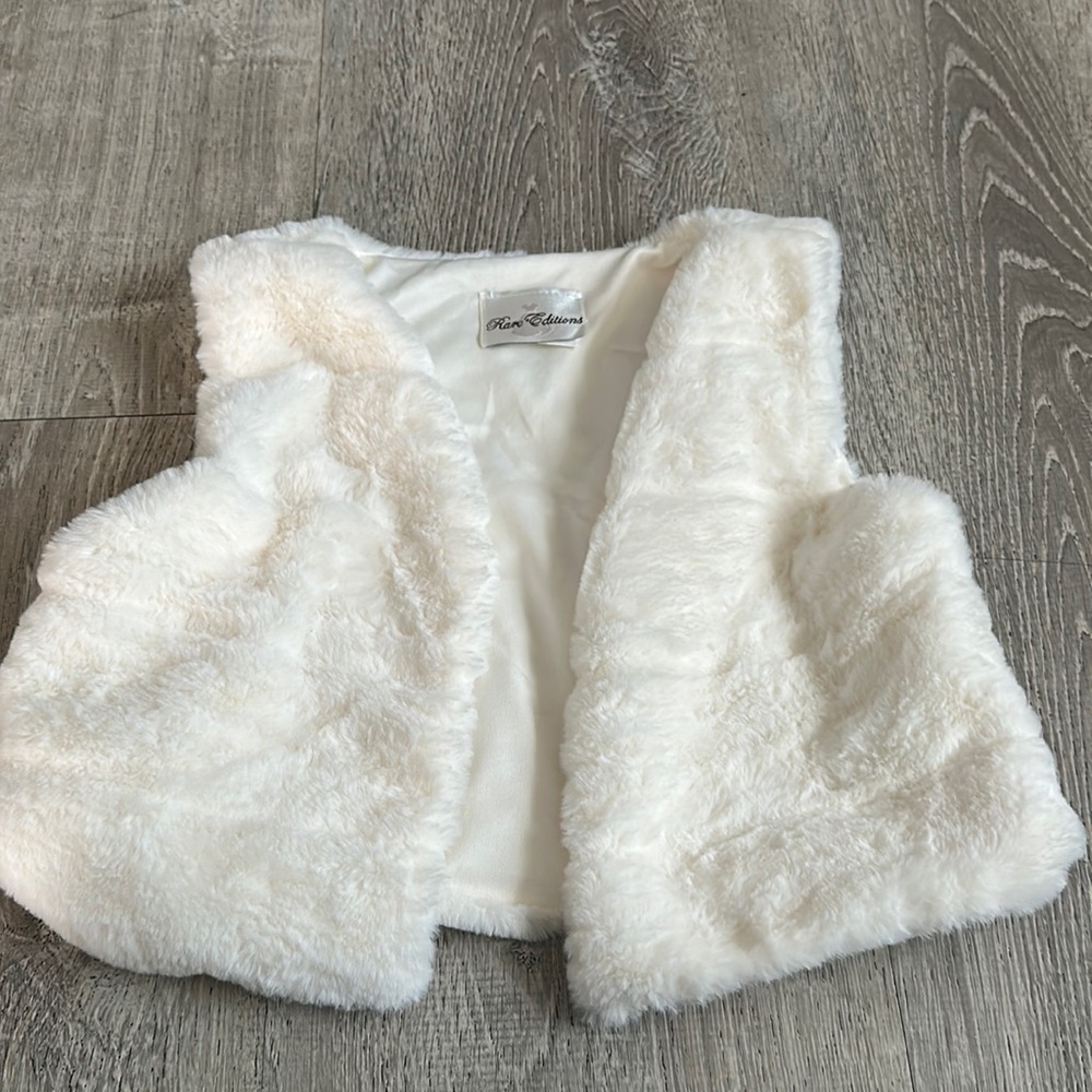 Toddler fur vest